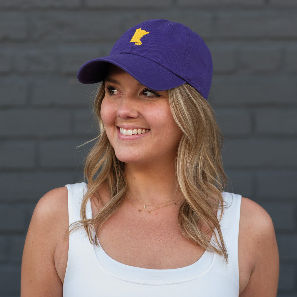 Minnesota 1858 Hat- Purple & Gold - Northmade Co