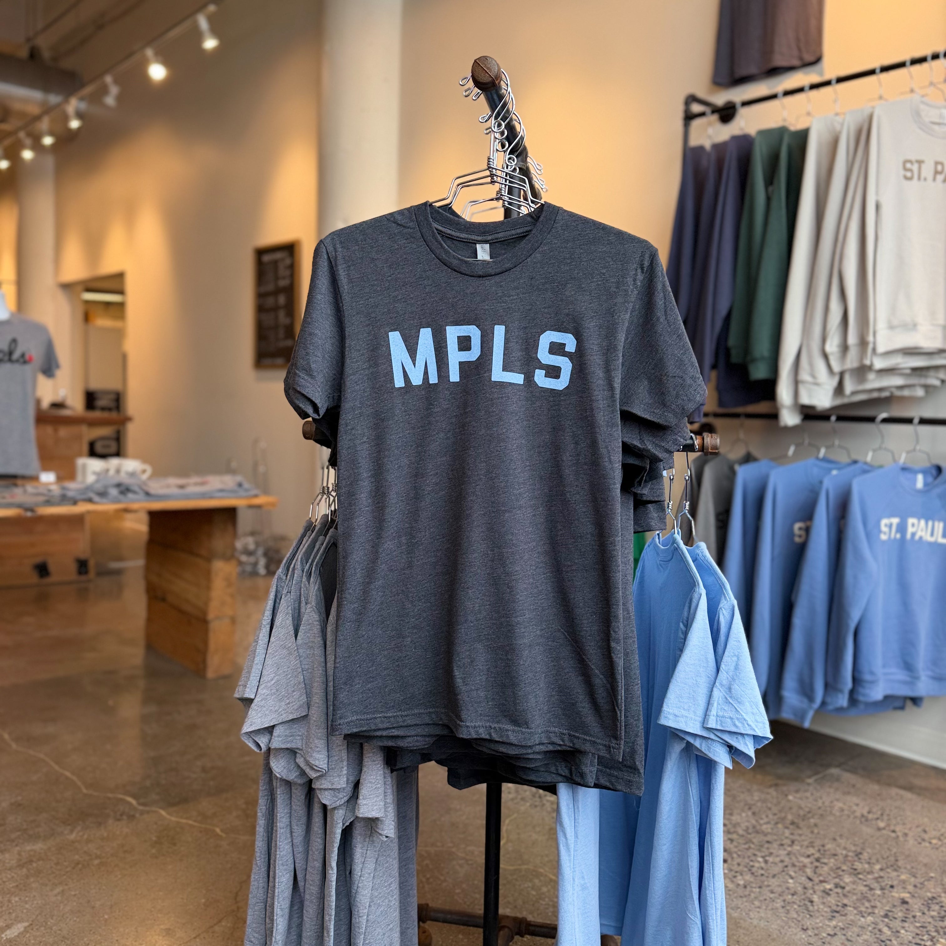 Classic MPLS Shirt - Charcoal - Northmade Co.