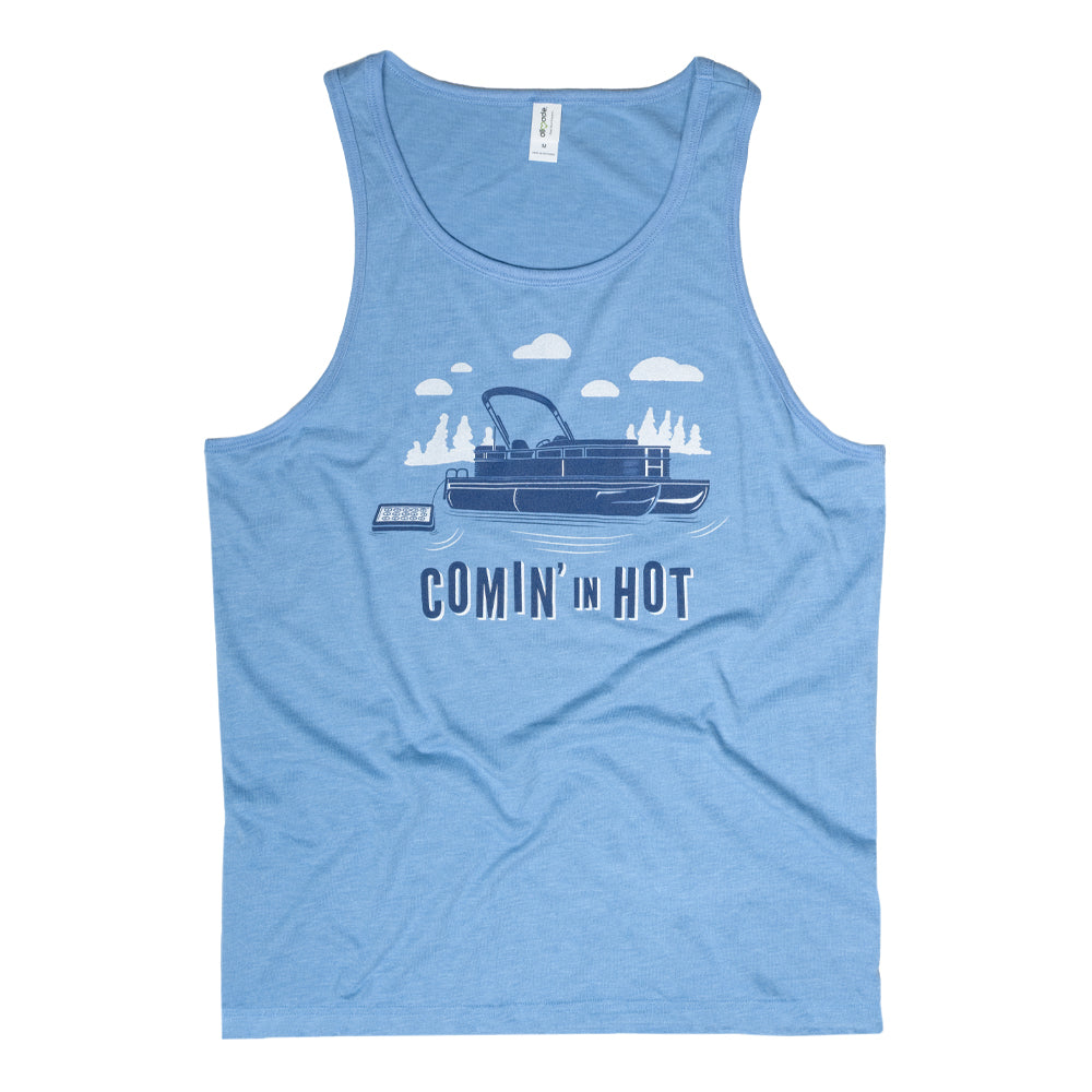 Comin In Hot Pontoon Unisex Tank Top - Northmade Co