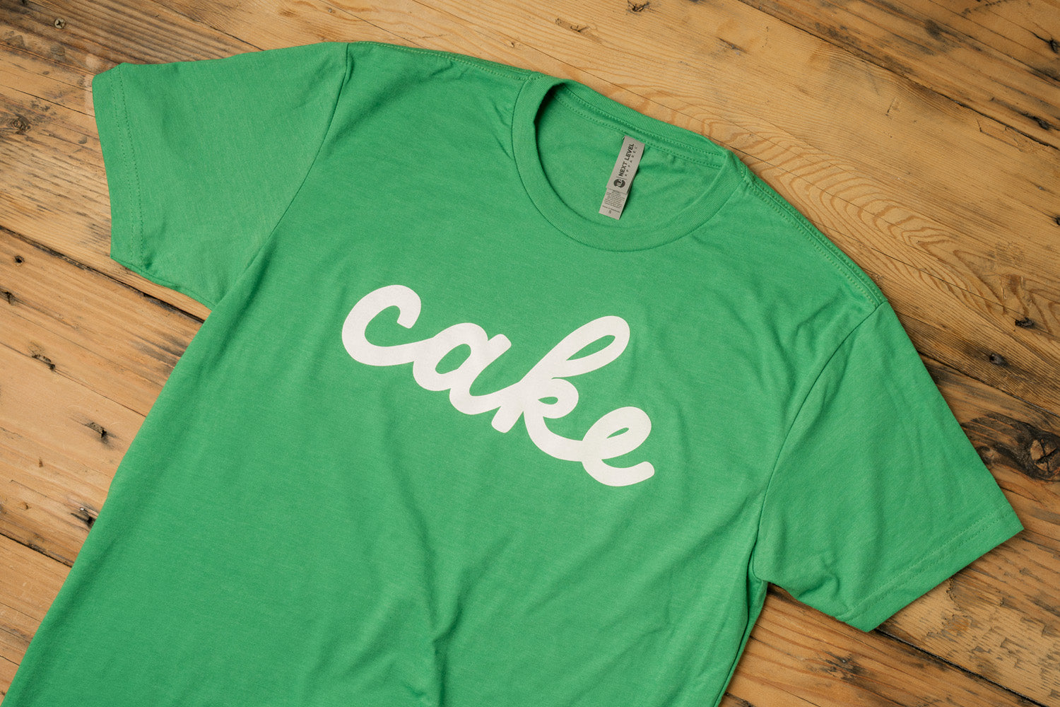 Cake Script Shirt Edina TShirt Northmade Co.