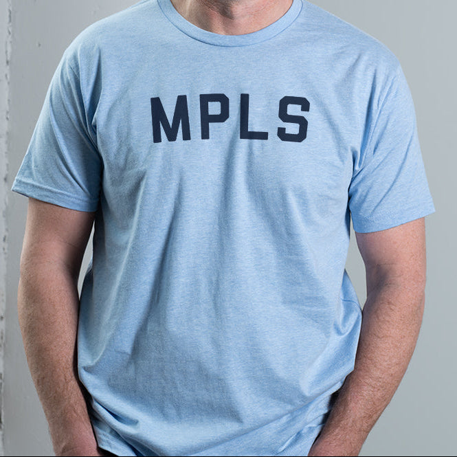 Classic MPLS Shirt - Heather Columbia Blue - Northmade Co