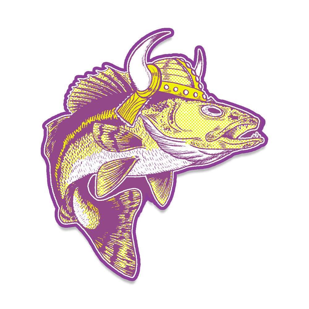 Nordic Walleye Sticker - Northmade Co
