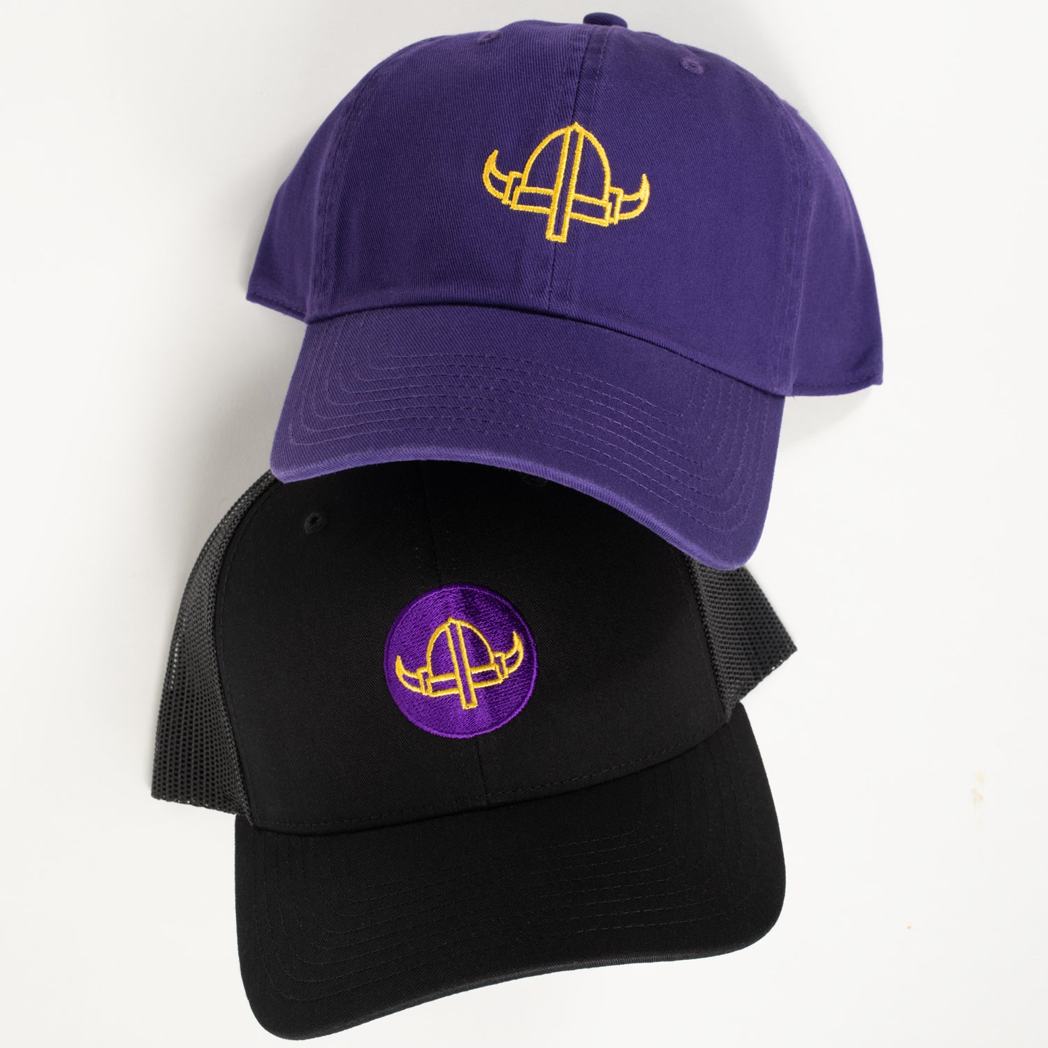 Viking Helmet Snapback Hat - Black - Northmade Co