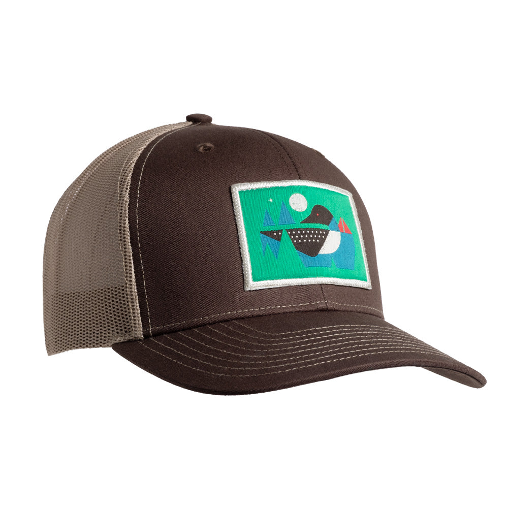 Loon Calls Snapback Hat With Woven Patch - Northmade Co