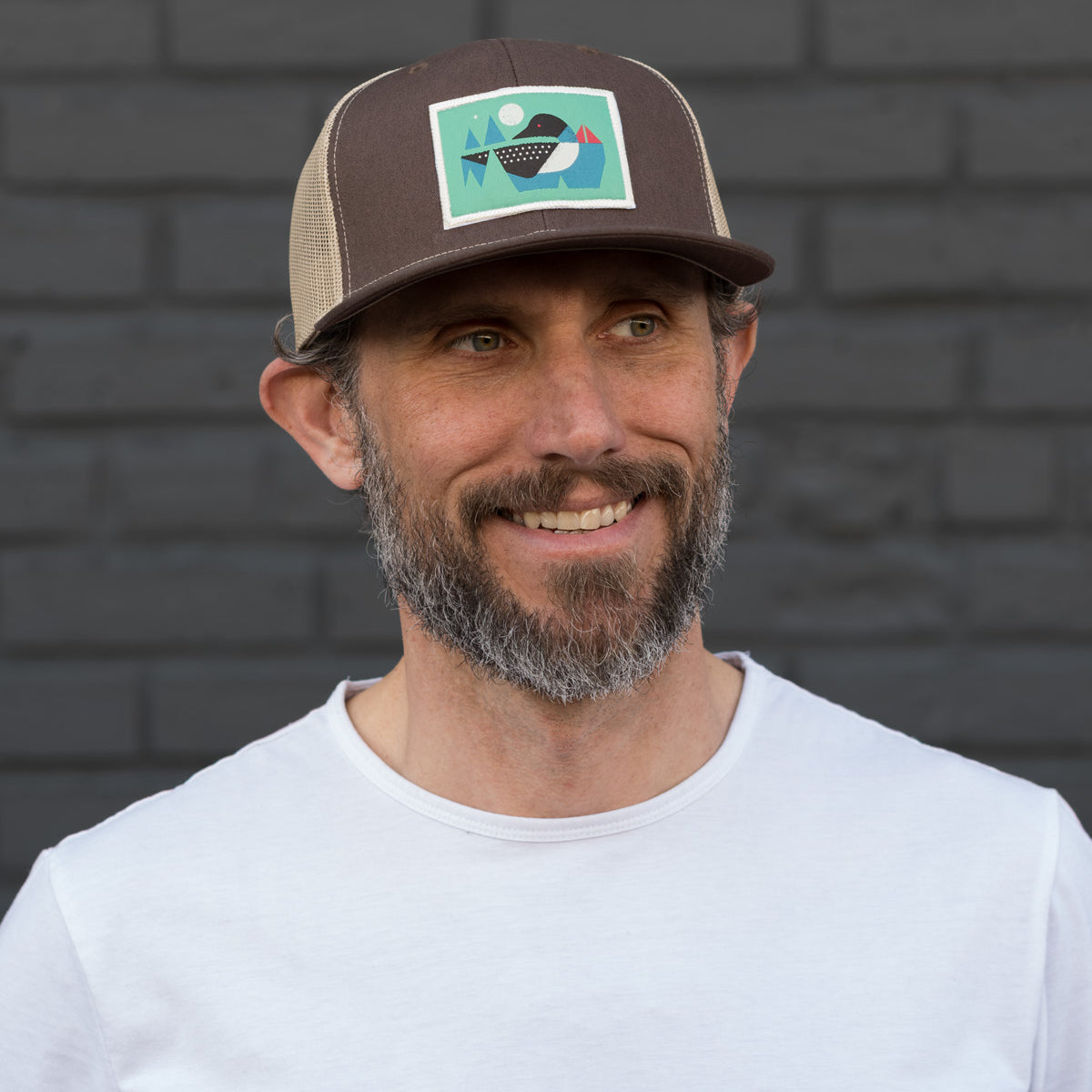 Loon Calls Snapback Hat With Woven Patch - Northmade Co