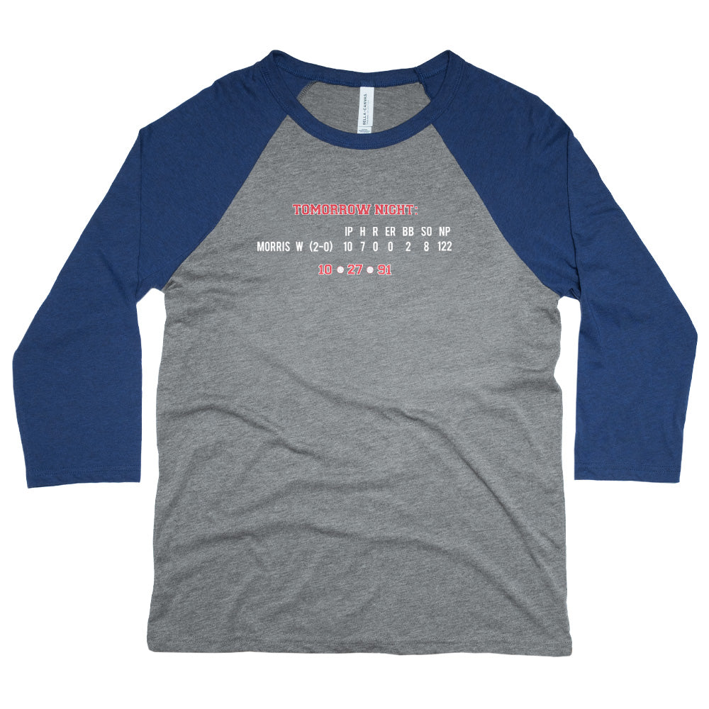 Tomorrow Night Raglan | Minnesota Baseball Shirt - Northmade Co