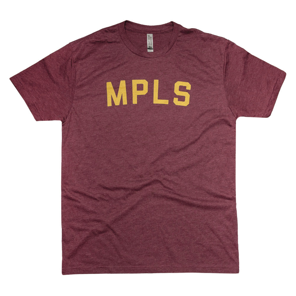 Classic MPLS Tee - Heather Maroon - Northmade Co