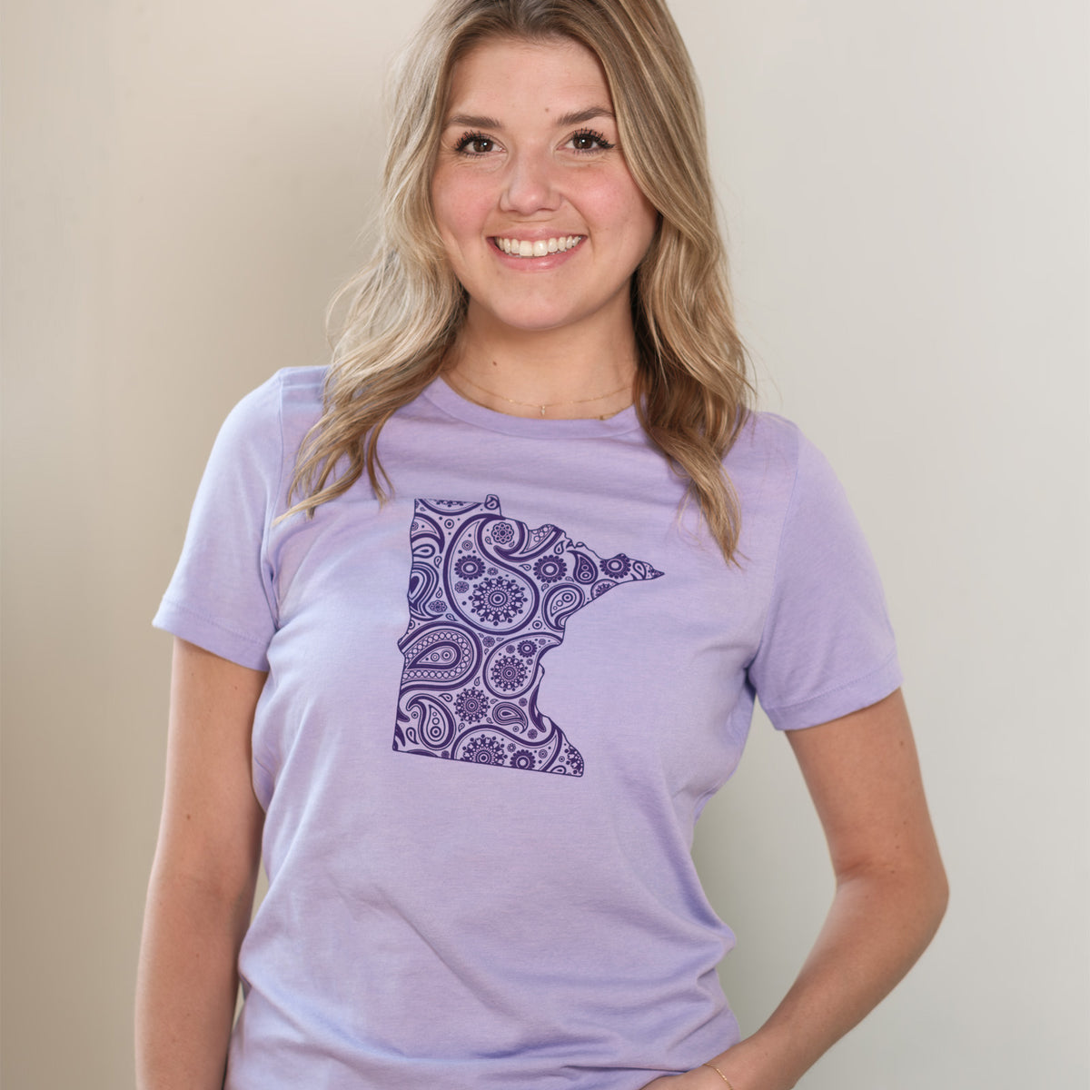 Let's Go Paisley Minnesota Shirt - Women's - Northmade Co