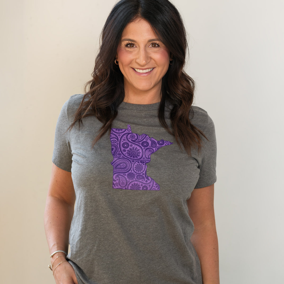 Let's Go Paisley Minnesota Shirt - Women's - Northmade Co