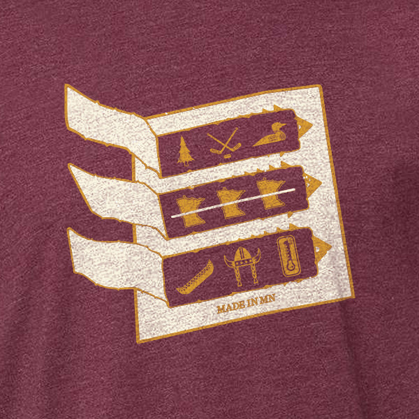 Minnesota Pull Tab Shirt_Northmade co_Minnesota Clothing Company