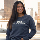 St. Paul Sweatshirt - Heather Navy - Northmade Co