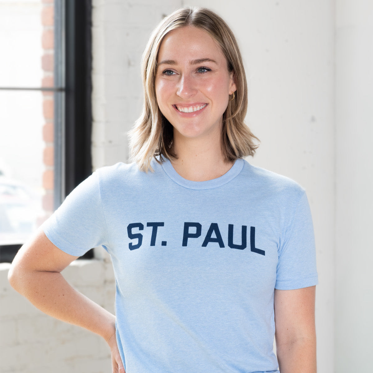 Classic St. Paul Shirt - Heather Columbia Blue - Northmade Co