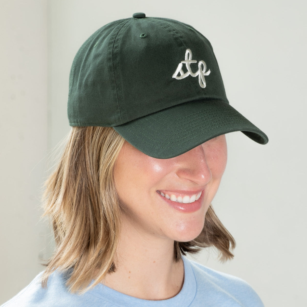 STP (St. Paul) Script Hat- Dark Green - Northmade Co