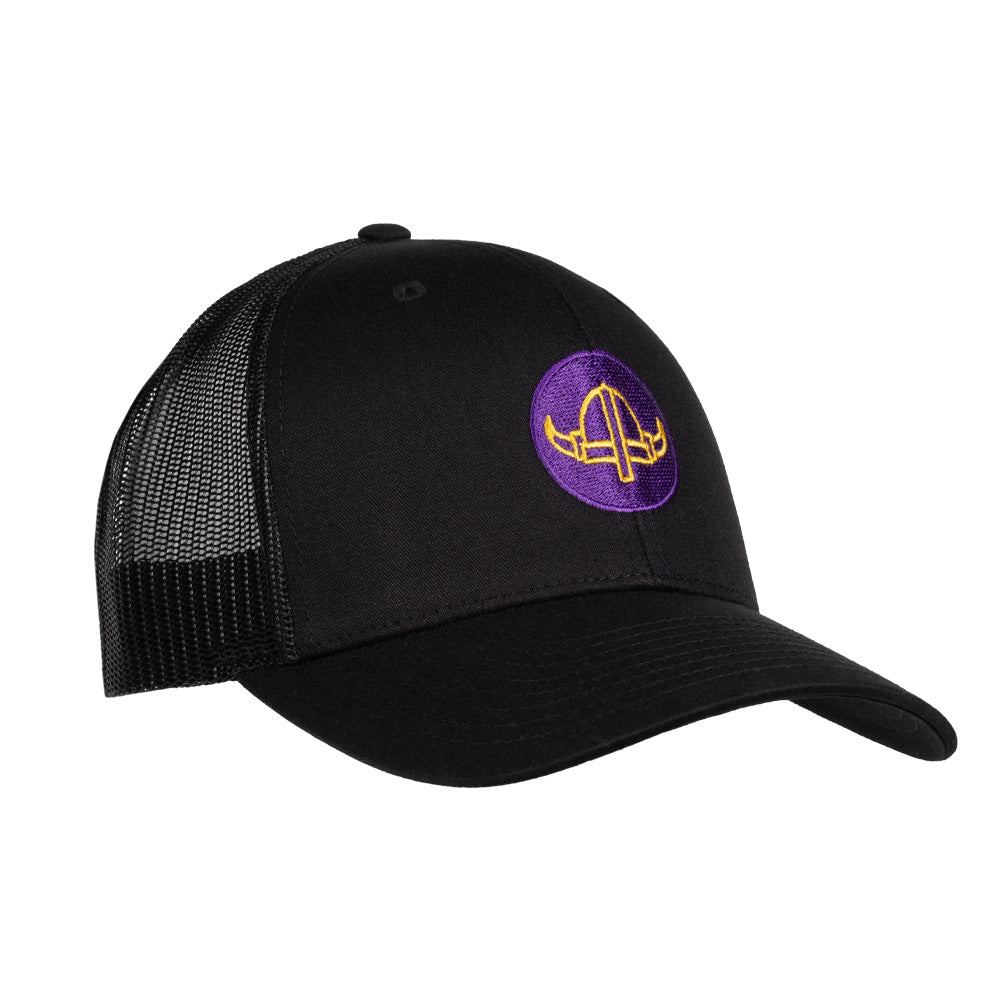 Viking Helmet Snapback Hat - Black - Northmade Co