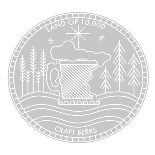 Land of 10K Craft Beers Pint Glass - Northmade Co