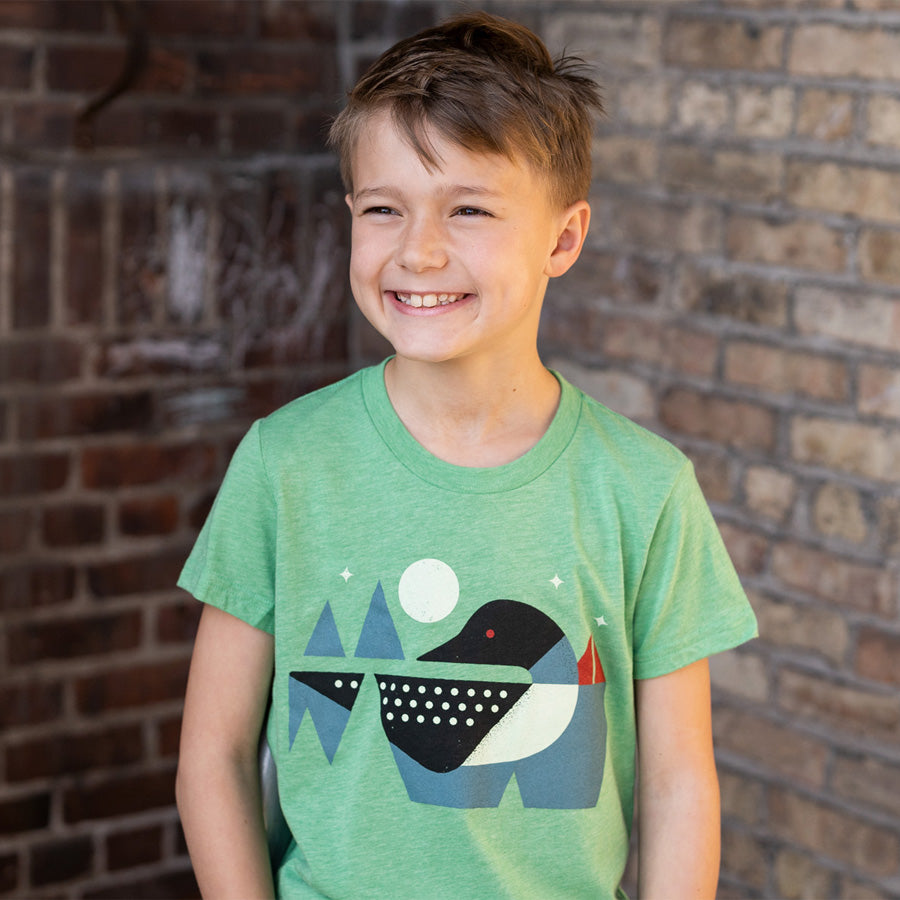 Loon Calls - Kids Shirt - Northmade Co