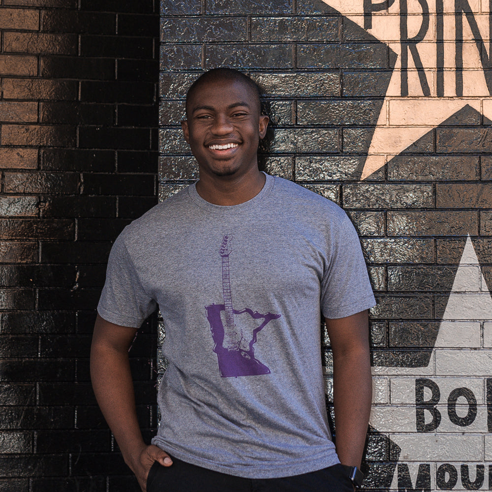 Purple 10,000 Strings Guitar Shirt - Northmade Co