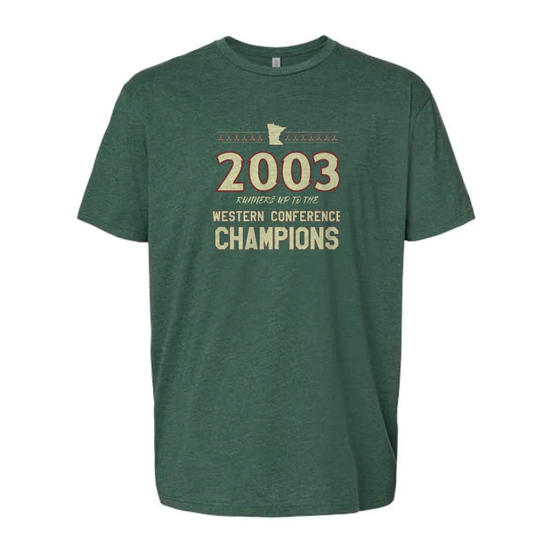 2003 Western Conference Runners Up | Minnesota Hockey Shirt - Northmade Co