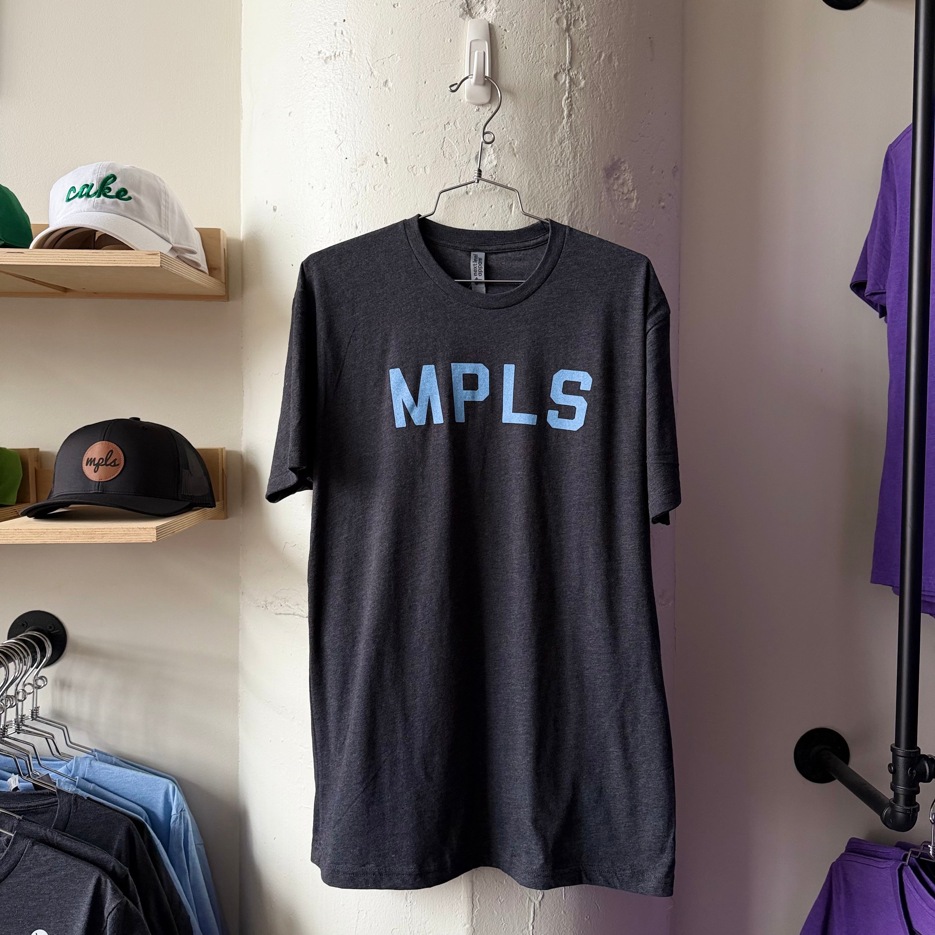 Classic MPLS Shirt - Charcoal - Northmade Co.