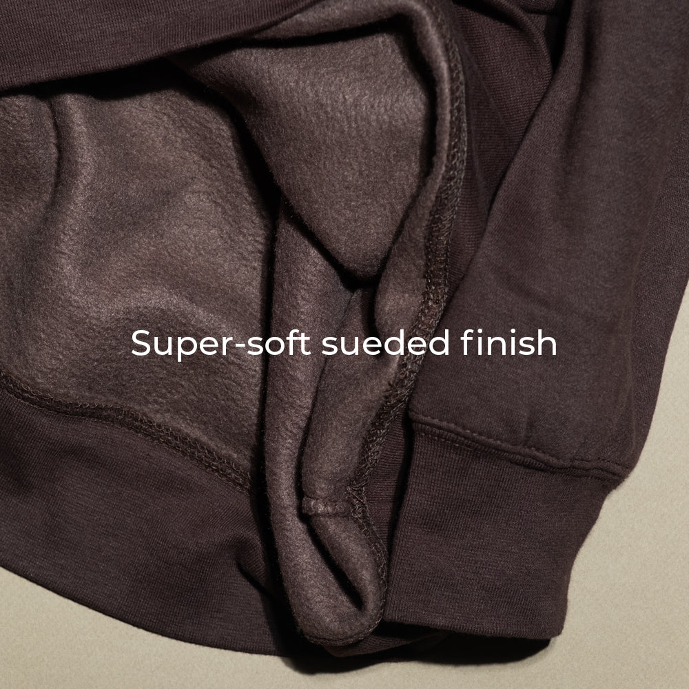 City Felt Sweatshirt - Chocolate Brown - Northmade Co