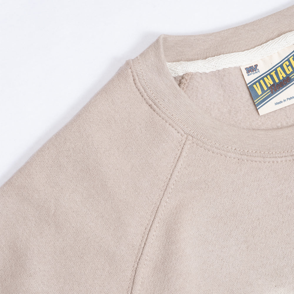 Minneapolis and St. Paul Beige Sweatshirt Detail - Northmade Co