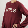 MPLS Sweatshirt - Maroon - Northmade Co