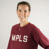 MPLS Sweatshirt - Maroon - Northmade Co