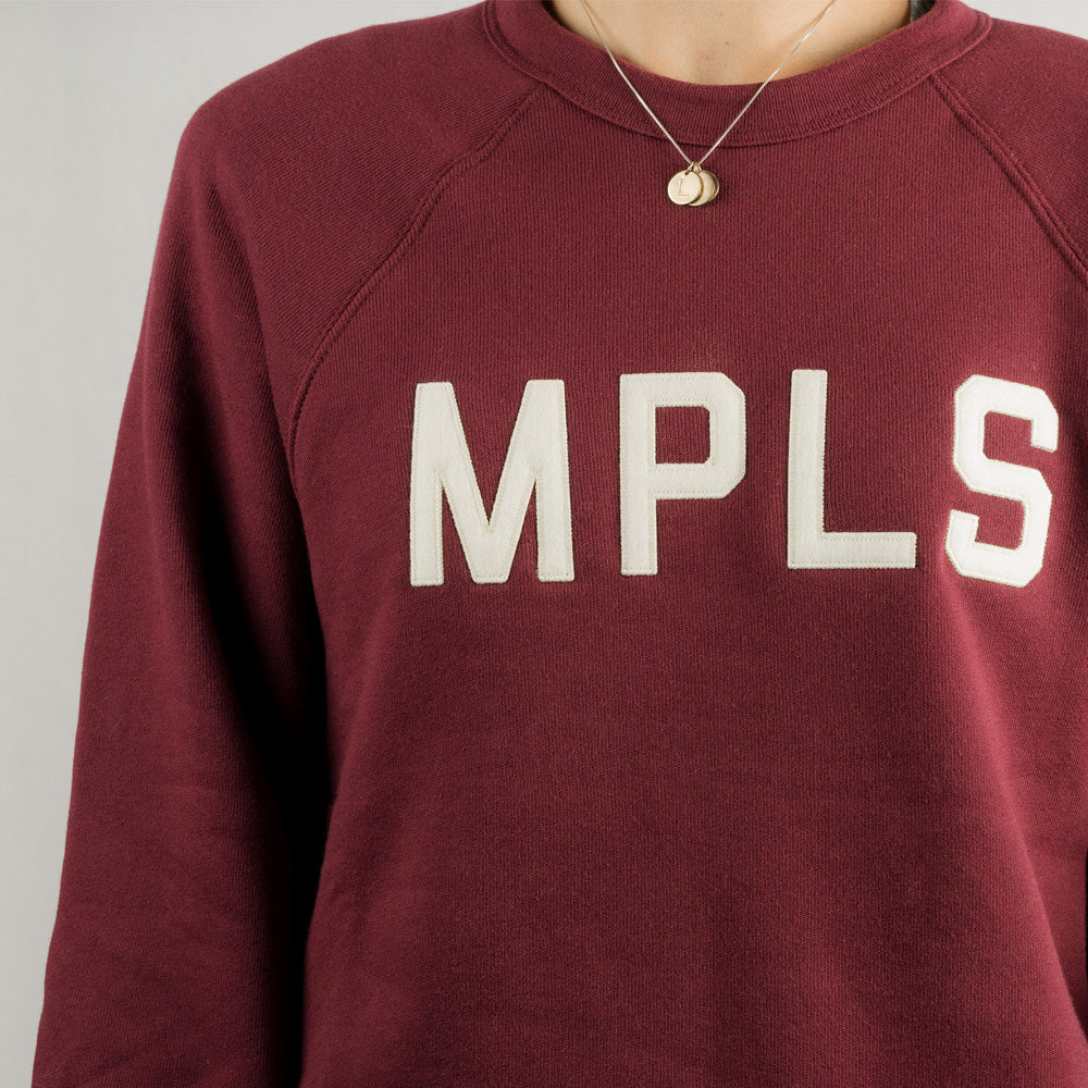MPLS Sweatshirt - Maroon - Northmade Co