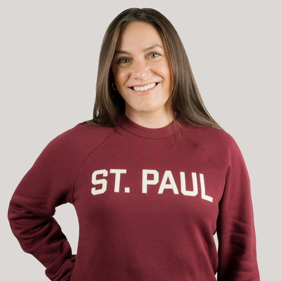 St. Paul Sweatshirt - Maroon - Northmade Co