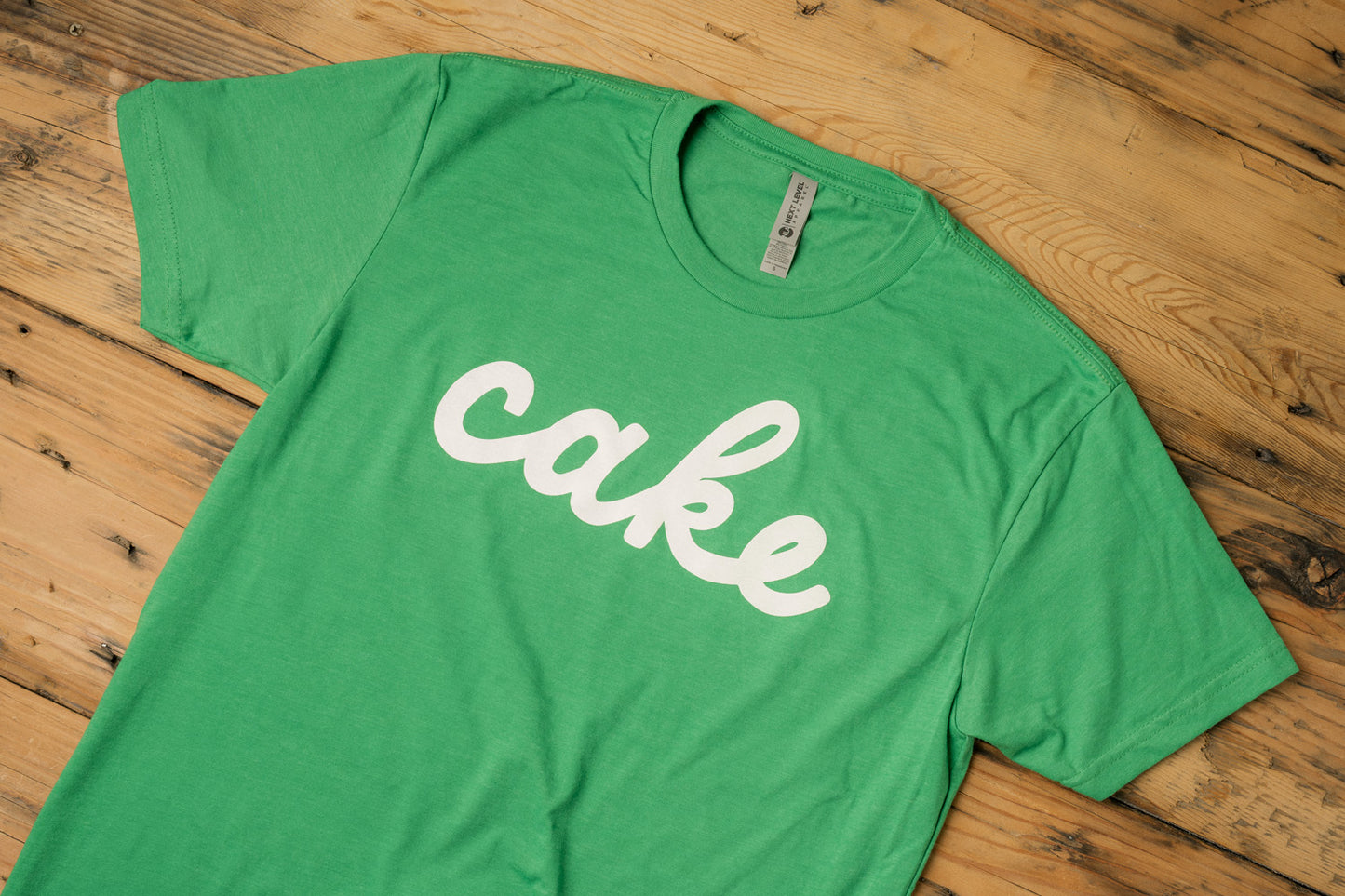 
                  
                    Cake Script Shirt | Edina T-Shirt - Northmade Co
                  
                