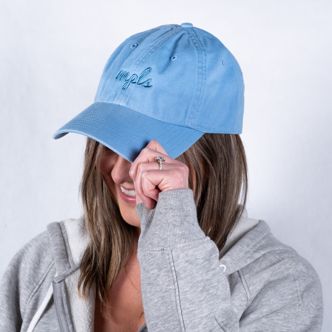 MPLS (Minneapolis) Script Hat - Northmade Co