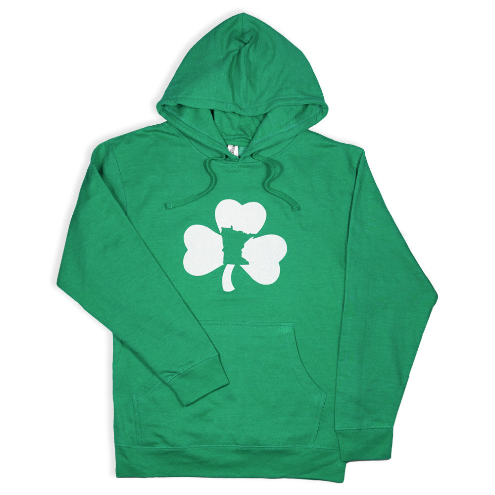 Minnesota Shamrock Hoodie | MN Irish Sweatshirt - Northmade Co