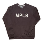 MPLS City Felt Sweatshirt - Chocolate Brown - Northmade Co