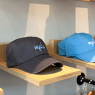 Minneapolis (MPLS) Charcoal & Light Blue Script Hat - Northmade Co