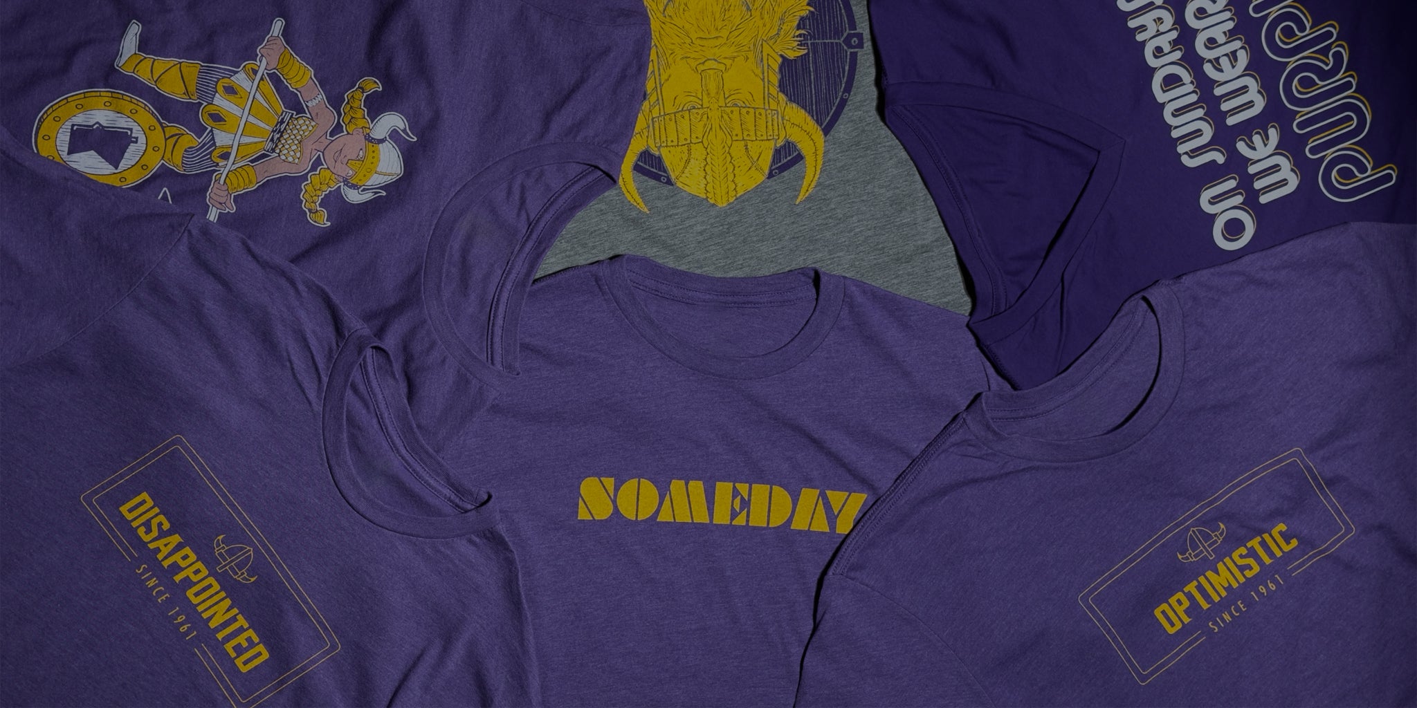 Purple & Gold - Minnesota Football Apparel and Accessories Collection - Northmade Co.