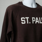 St. Paul City Felt Sweatshirt - Chocolate Brown - Northmade Co