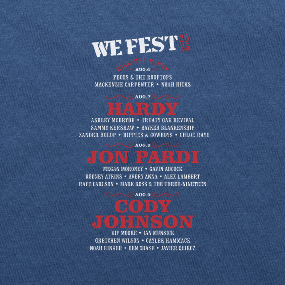 I Was There Tee | WE Fest T-Shirt - Northmade Co