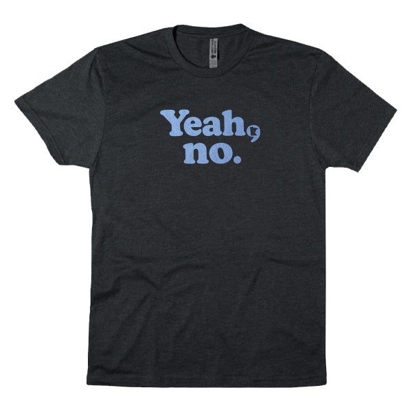 "Yeah, No" Minnesota Shirt - Heather Charcoal - Northmade Co