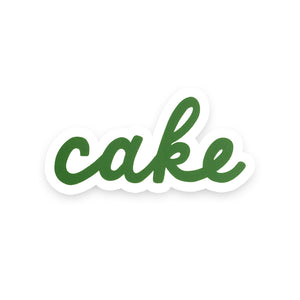 Cake- Edina Sticker - Northmade Co