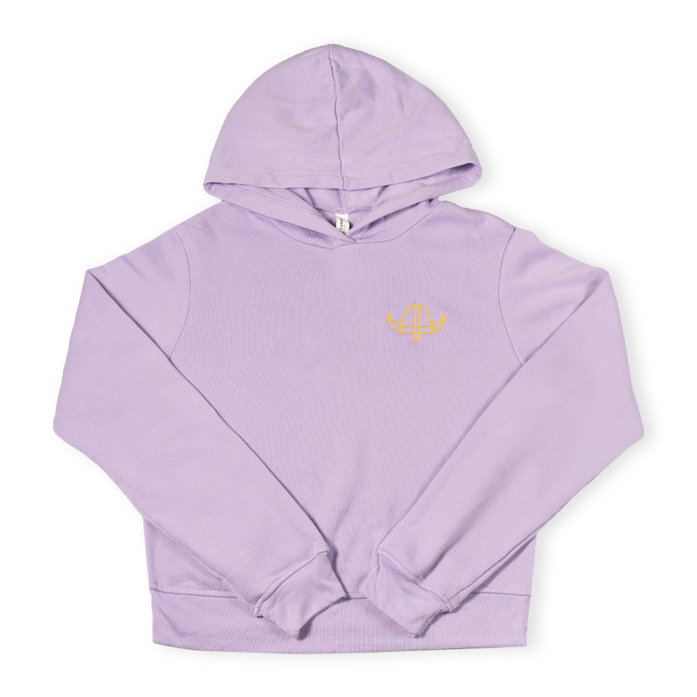 Viking Helmet Women's Cropped Hoodie - Northmade Co