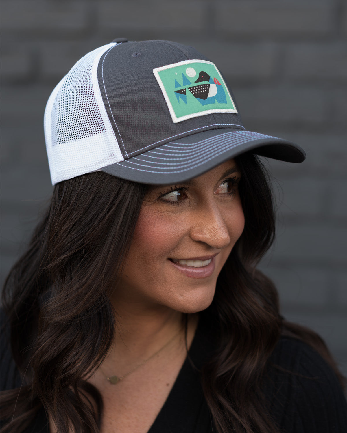 Loon Calls Snapback Hat With Woven Patch - Northmade Co