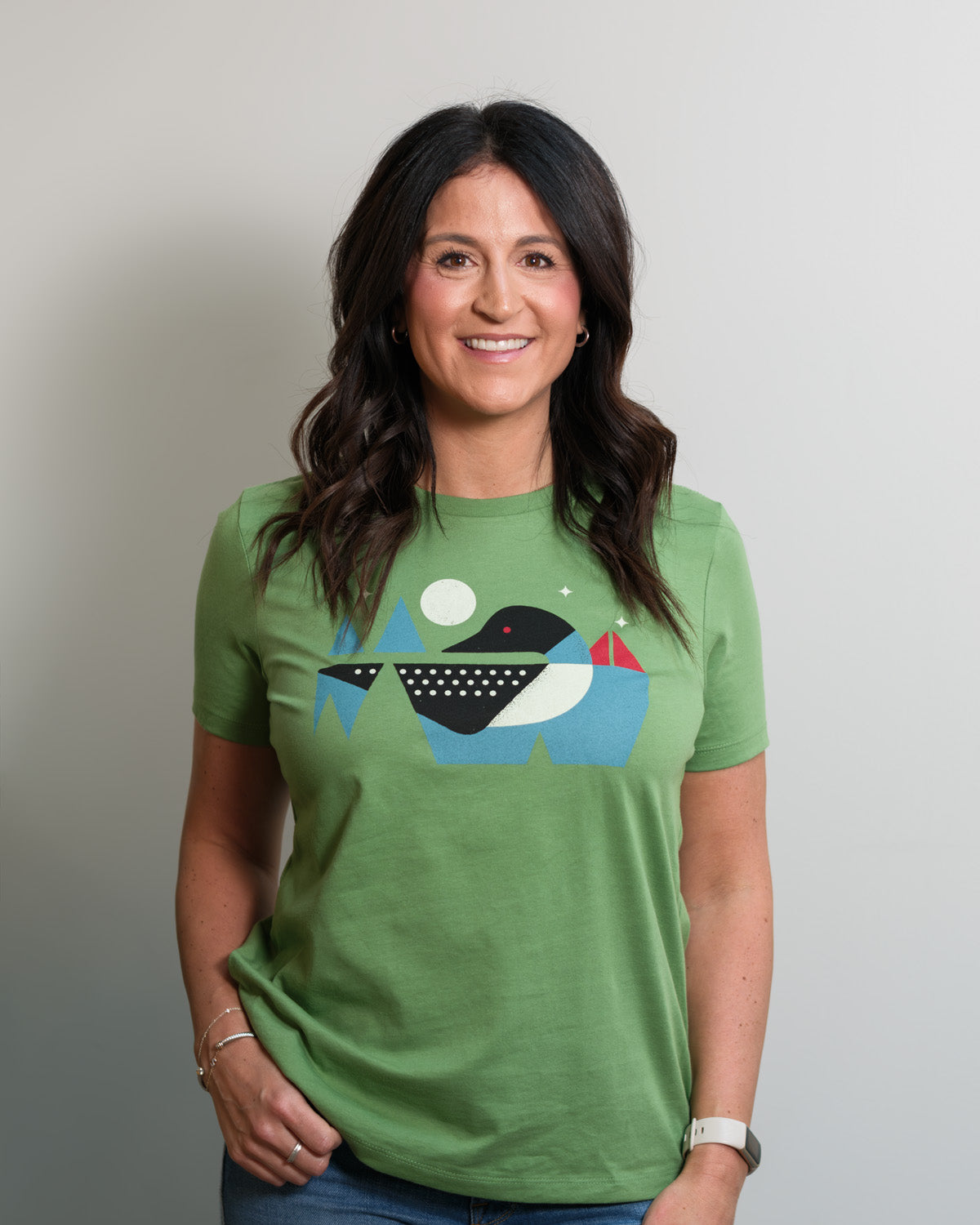 Loon Calls Women's Relaxed Shirt - Northmade Co