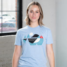 Loon Calls Shirt - Heather Columbia Blue - Northmade Co