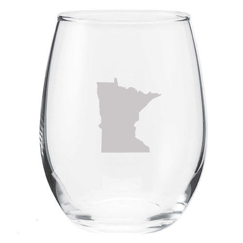 Minnesota Wine Glass - Northmade Co