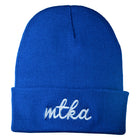 MTKA Script Knit Winter Hat - Minnetonka Beanie - Northmade Co