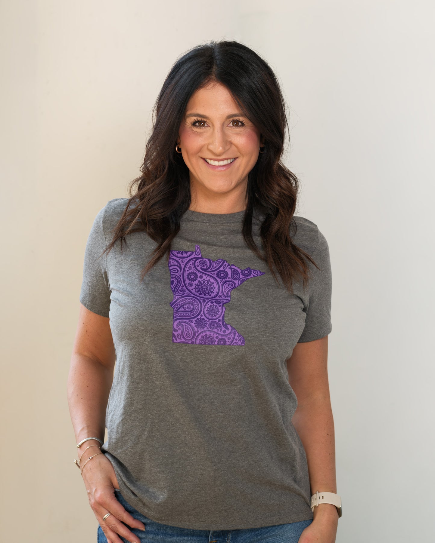 
                  
                    Let's Go Paisley | Women's Minnesota Shirt - Northmade Co
                  
                