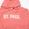 St. Paul Hooded Sweatshirt - Pomegranate - Northmade Co