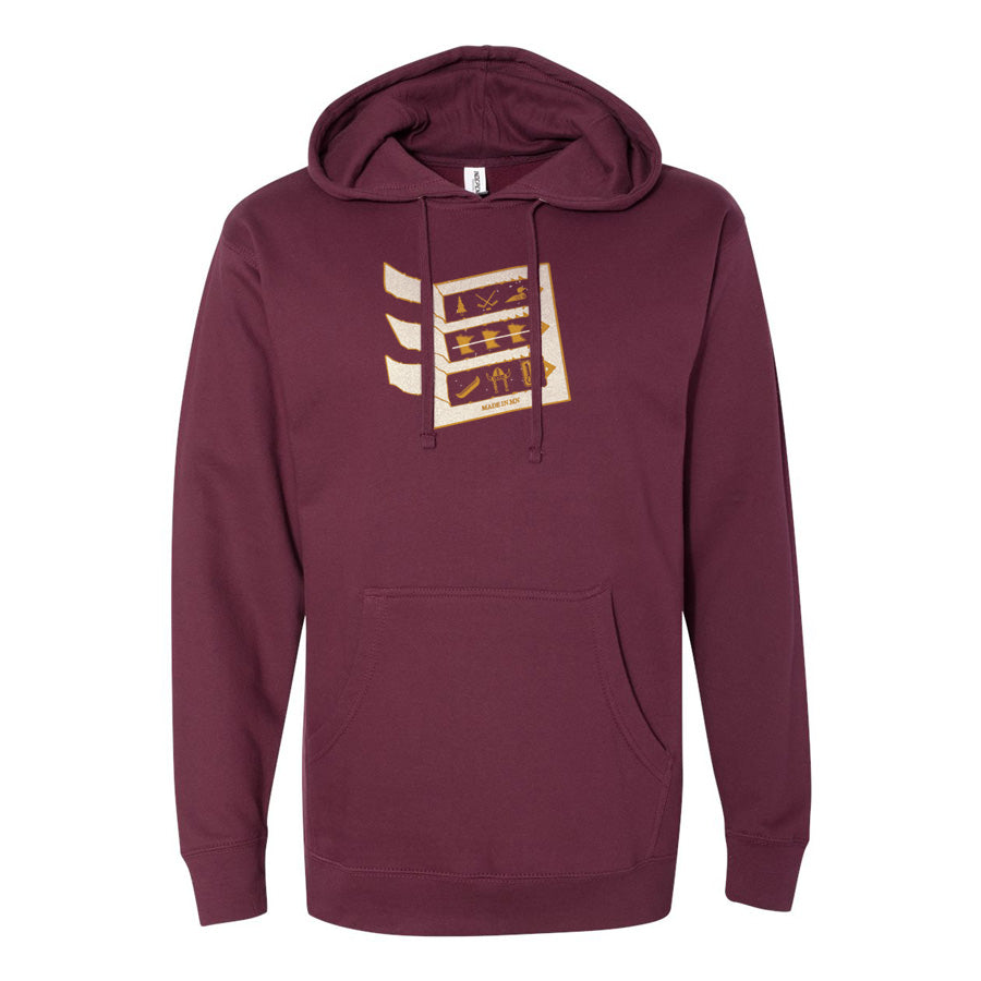 
                  
                    Minnesota Pull Tab Hoodie- Maroon - Northmade Co
                  
                