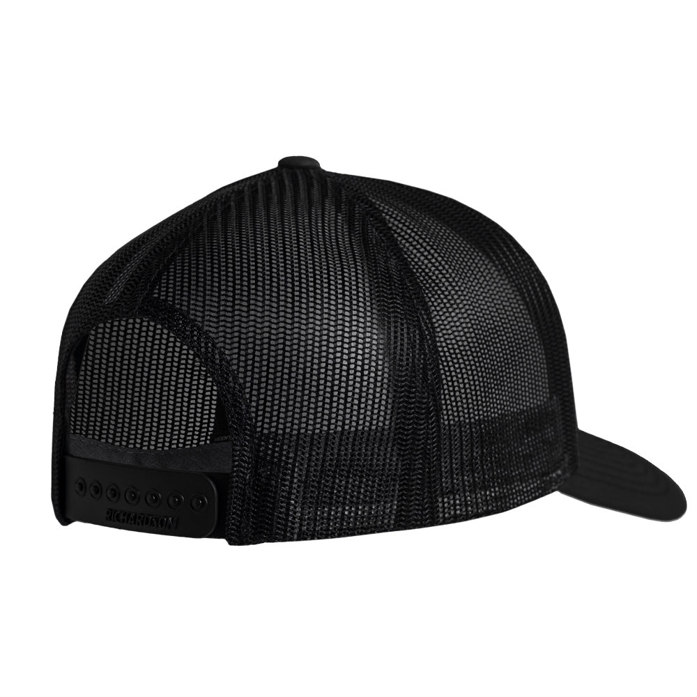 MPLS Script Snapback Hat - Black - Northmade Co