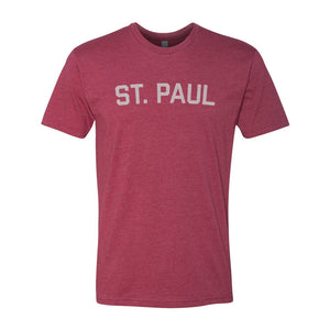 Classic St. Paul Tee - Heather Cardinal - Northmade Co